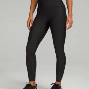 Lululemon SenseKnit High-Rise Running Tight 28" Black, 6, W5CZ2S